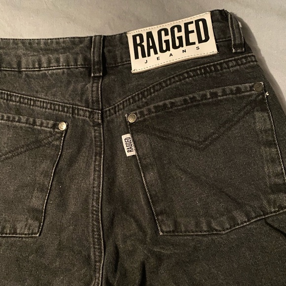 Ragged Priest distressed black mom jeans - Picture 2 of 7